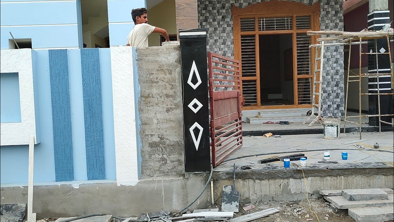 black granite pillow design cutting and fitting