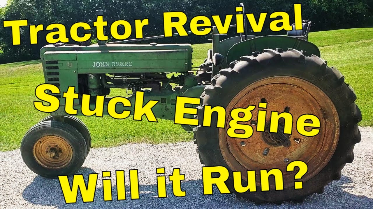 Stuck Tractor Revival Will it run? (John Deere B) #tractor #tractorvideo #johndeere