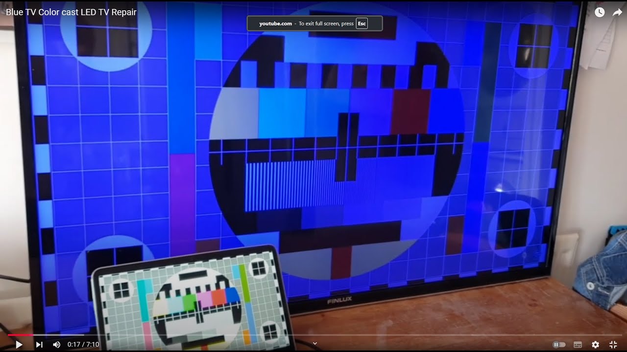 Blue TV Color cast LED TV Repair