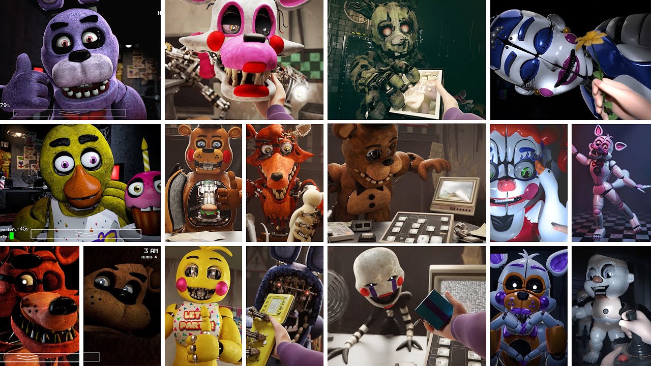 Befriending FNaF Animatronics 🤝