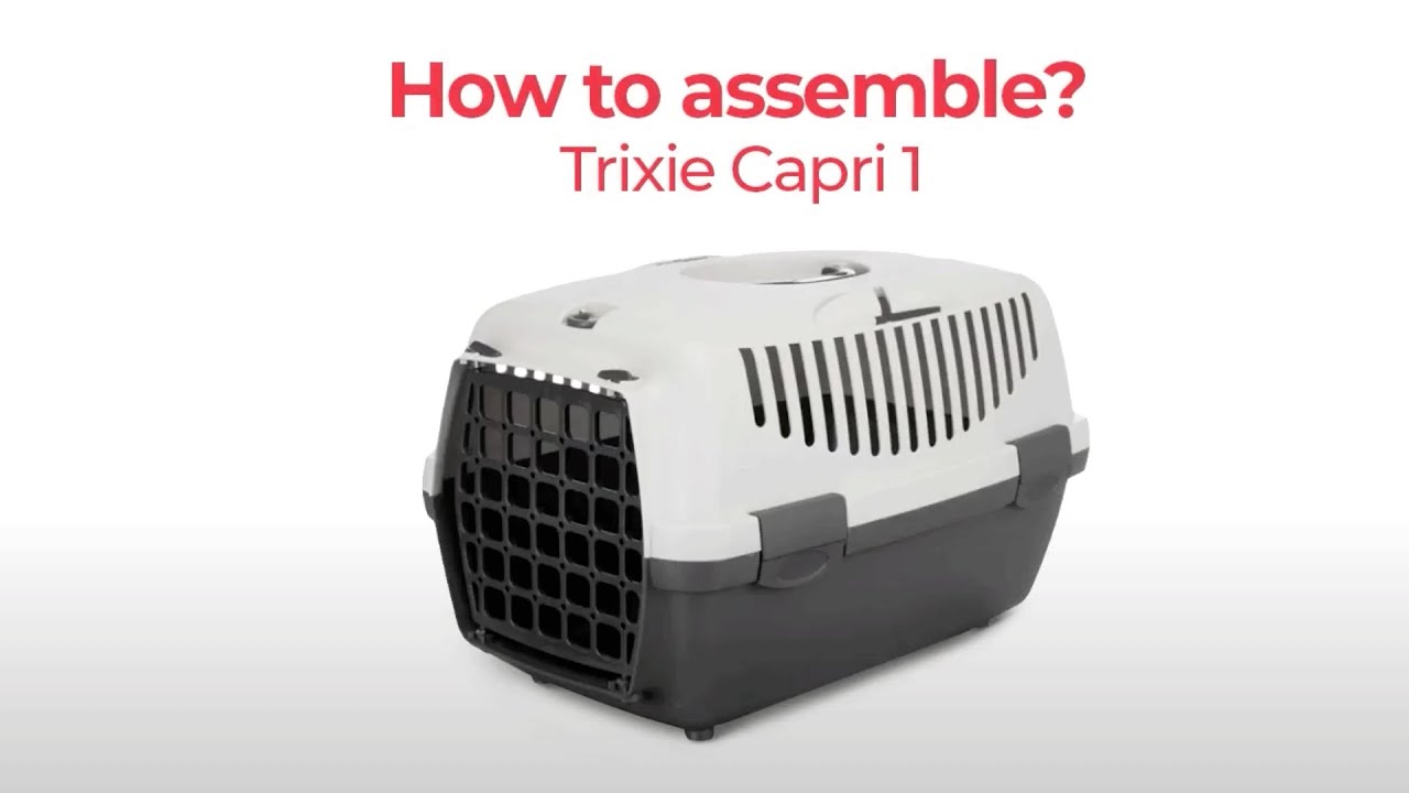 Trixie Capri 1 Cat & Dog Carrier / Transport Box - Small (Up to 6kg)