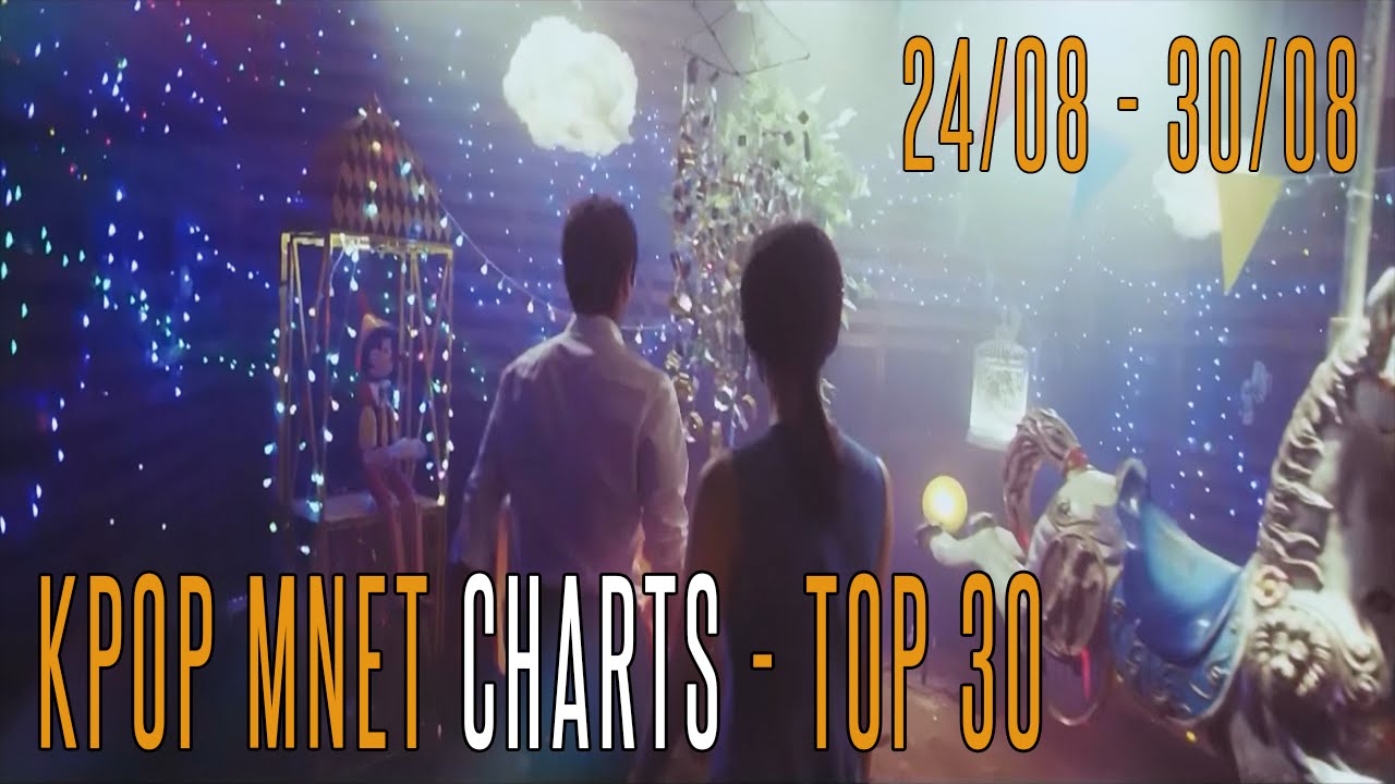 Kpop Mnet Charts - Top 30 (24/08 - 30/08)