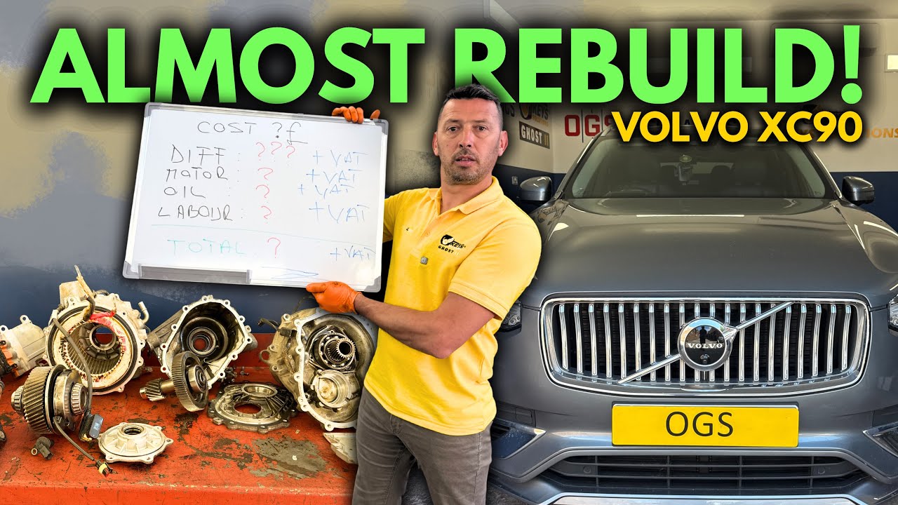 Volvo XC90 T8 ERAD Failure: Rear Electric Axle Drive Problems Explained! 😱ERAD Replacement Cost