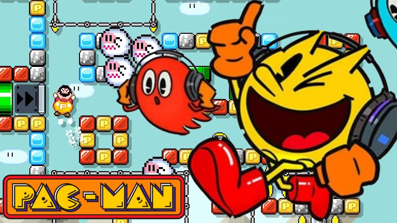 Super Mario Maker 2: Pac-Man Arrangement Showcase
