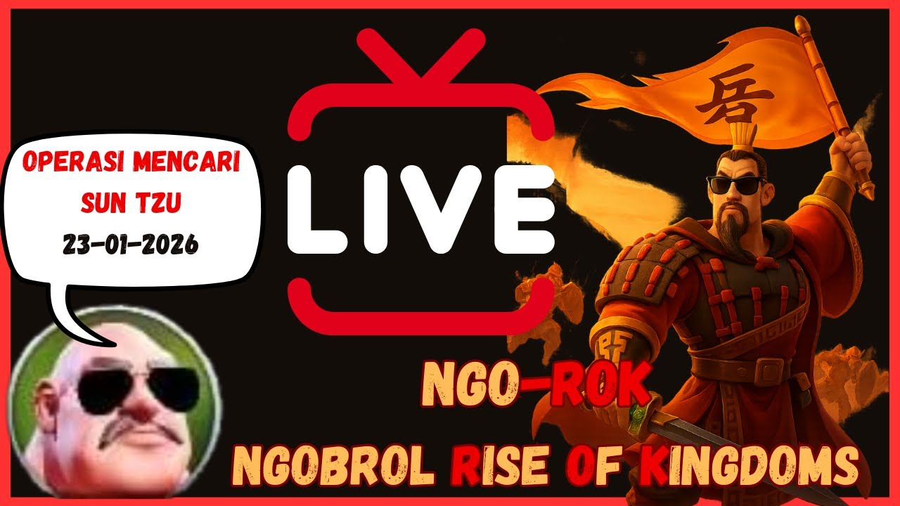 Operasi Mencari Sun Tzu Prime | Ngo-ROK | Ngobrol RIse Of Kingdoms |