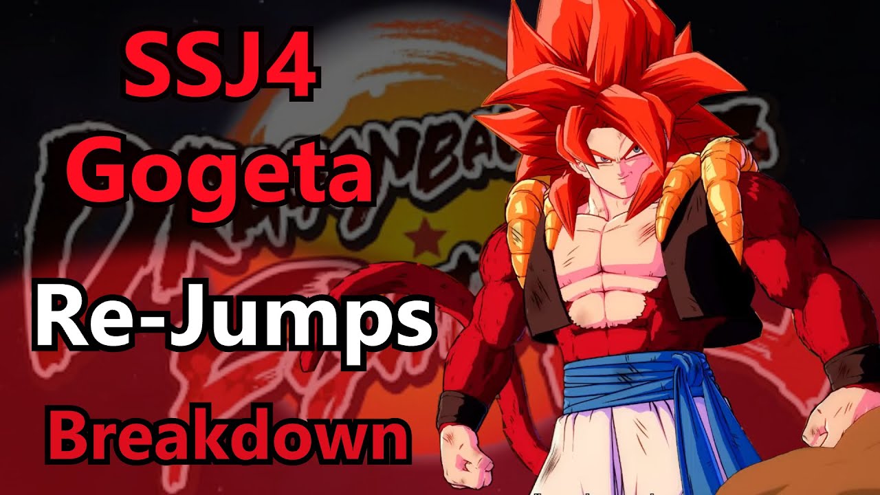 DBFZ - How to do SSJ4 Gogeta's Re-Jump Combos [Season 3]