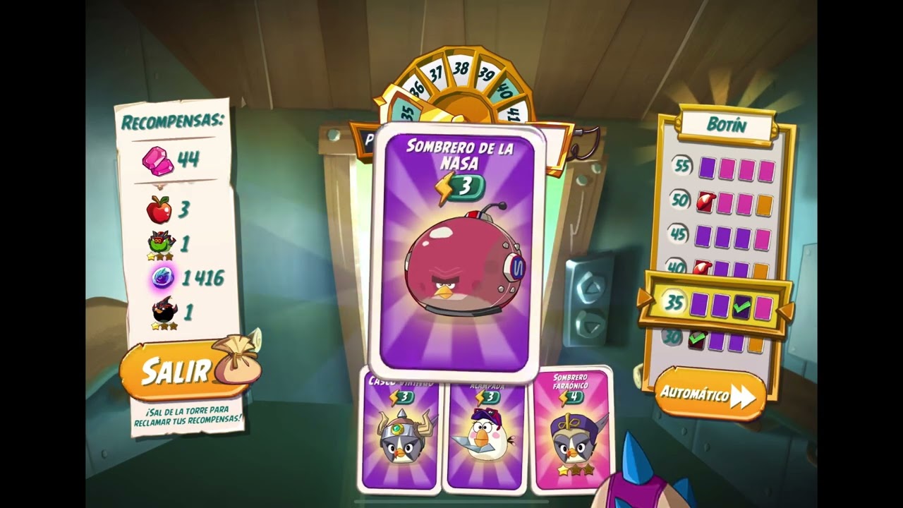 Tower of Fortune - Shadow Battlesuit Hat Set - Angry Birds 2