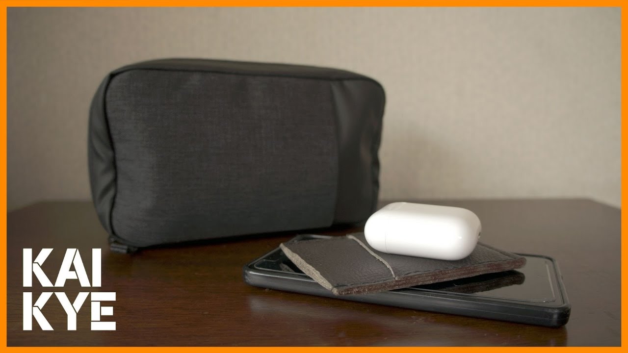 What's In My Tech Travel Pouch + EDC! | kaikye