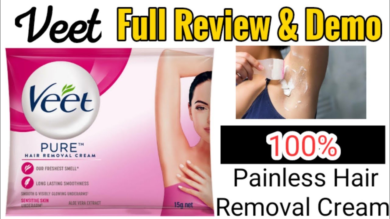 Veet Hair Removal Cream Review + Demo 2022 | how to use Veet hair removal cream | black beauty