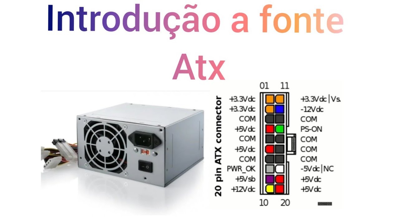 os segredos da fonte atx ( mostrando tudo sobre a fonte atx ) #circuit
