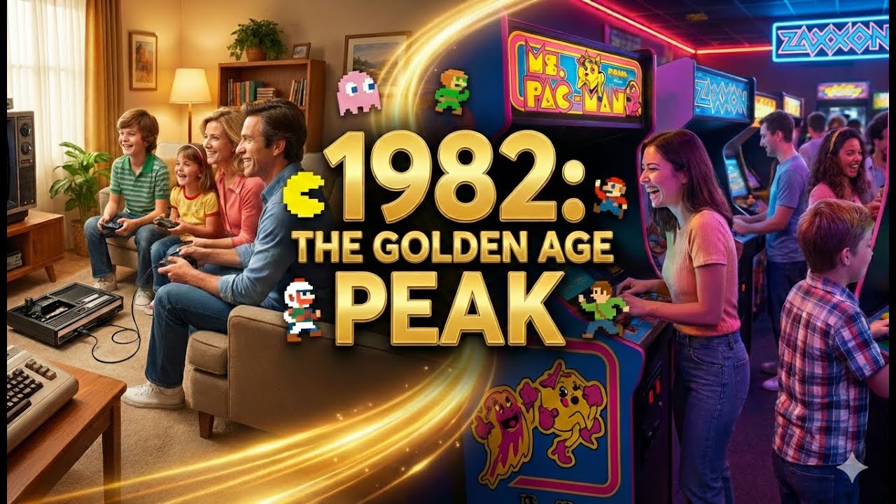 The Boom Before the Bust - 1982 Video Gaming History