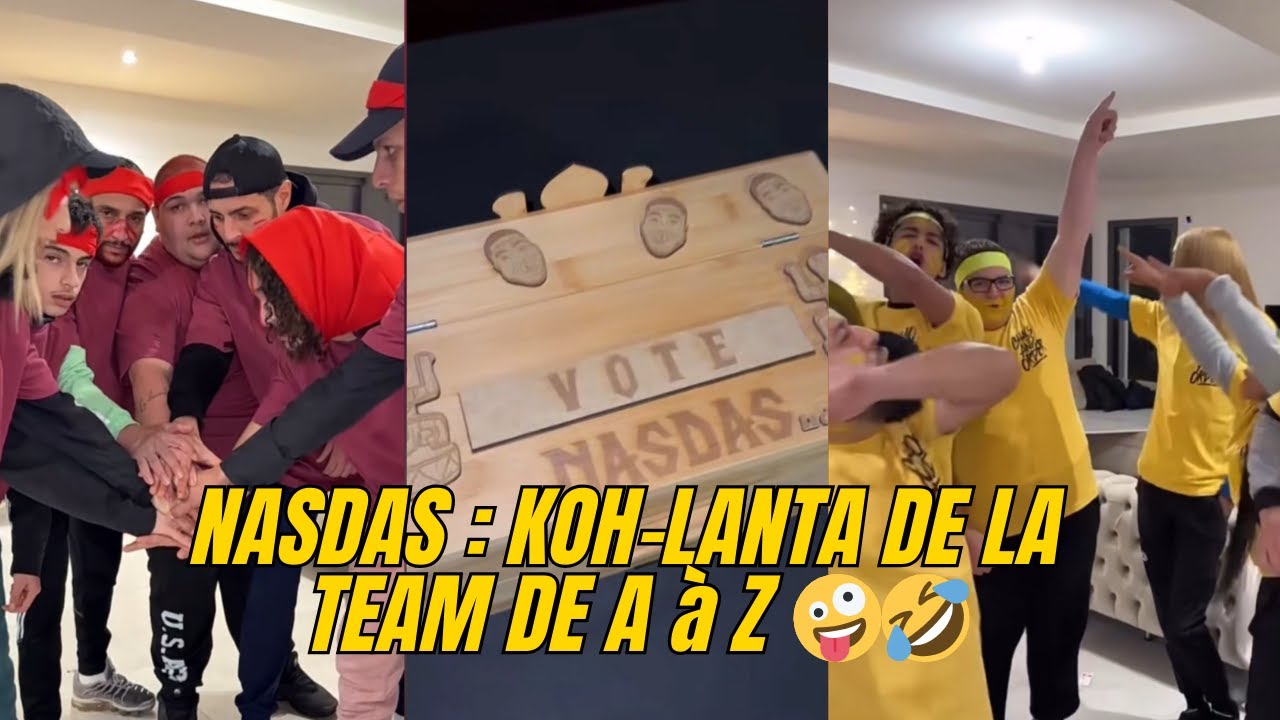 NASDAS : KOH-LANTA , TOUTES LES ÉPREUVES CHEZ NASDAS  🤯 #story #casté #nasdas