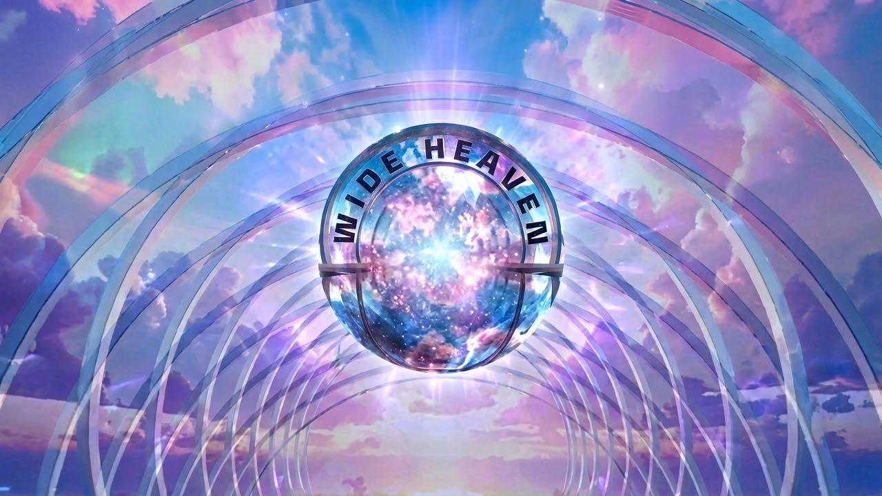 Wide Heaven Techno Visualizer | Trippy Abstract Portal