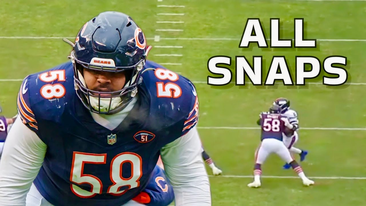 Darnell Wright Week 10 NFL Highlights | All Snaps Vs Giants