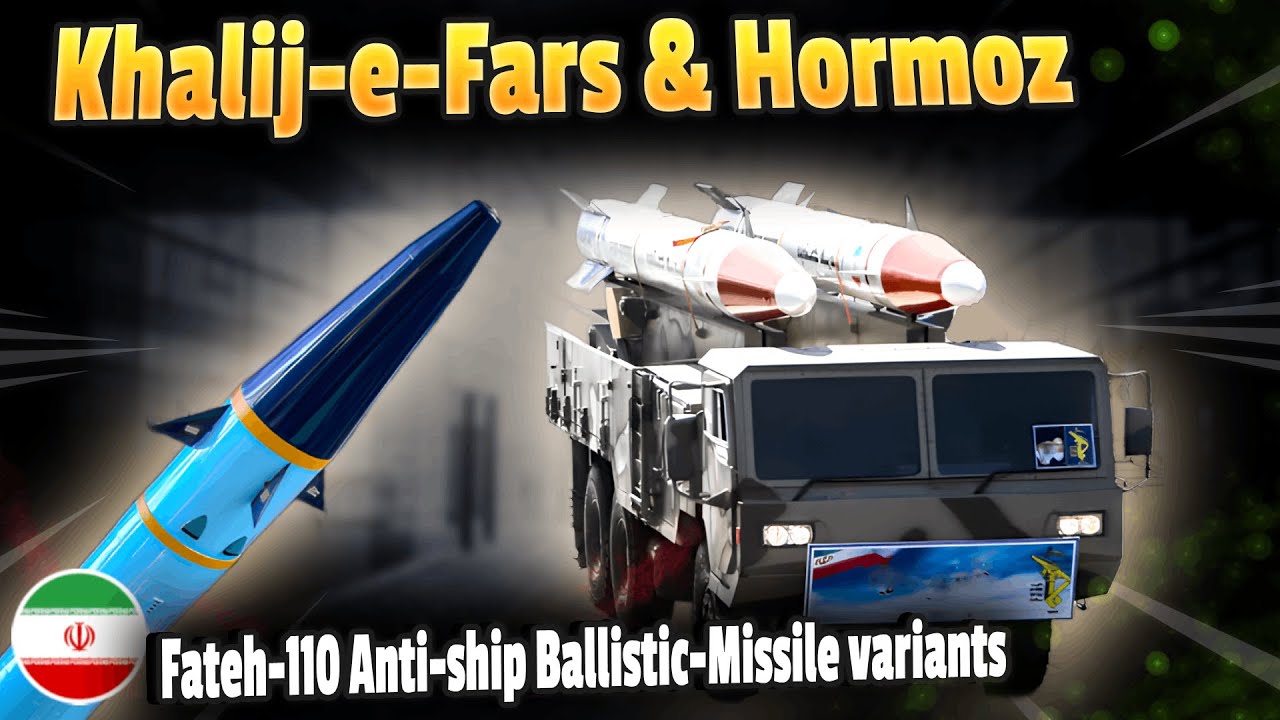 Iran's supersonic anti-ship Fateh-110 ballistic-missile variants