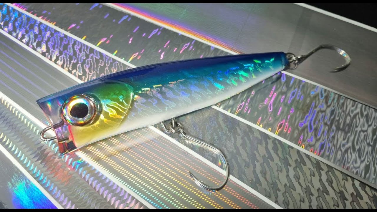 Foiling Lures with a Pro Foil by Varna Fishing