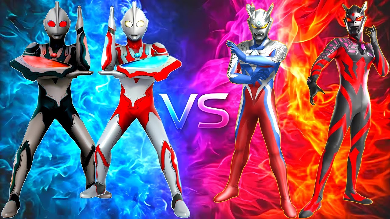 ウルトラマン RIBUT VS RIBUT DARKNESS VS ZERO DARKNESS VS ULTRAMAN ZERO #ウルトラマン #怪獣 #ultraman #kaiju