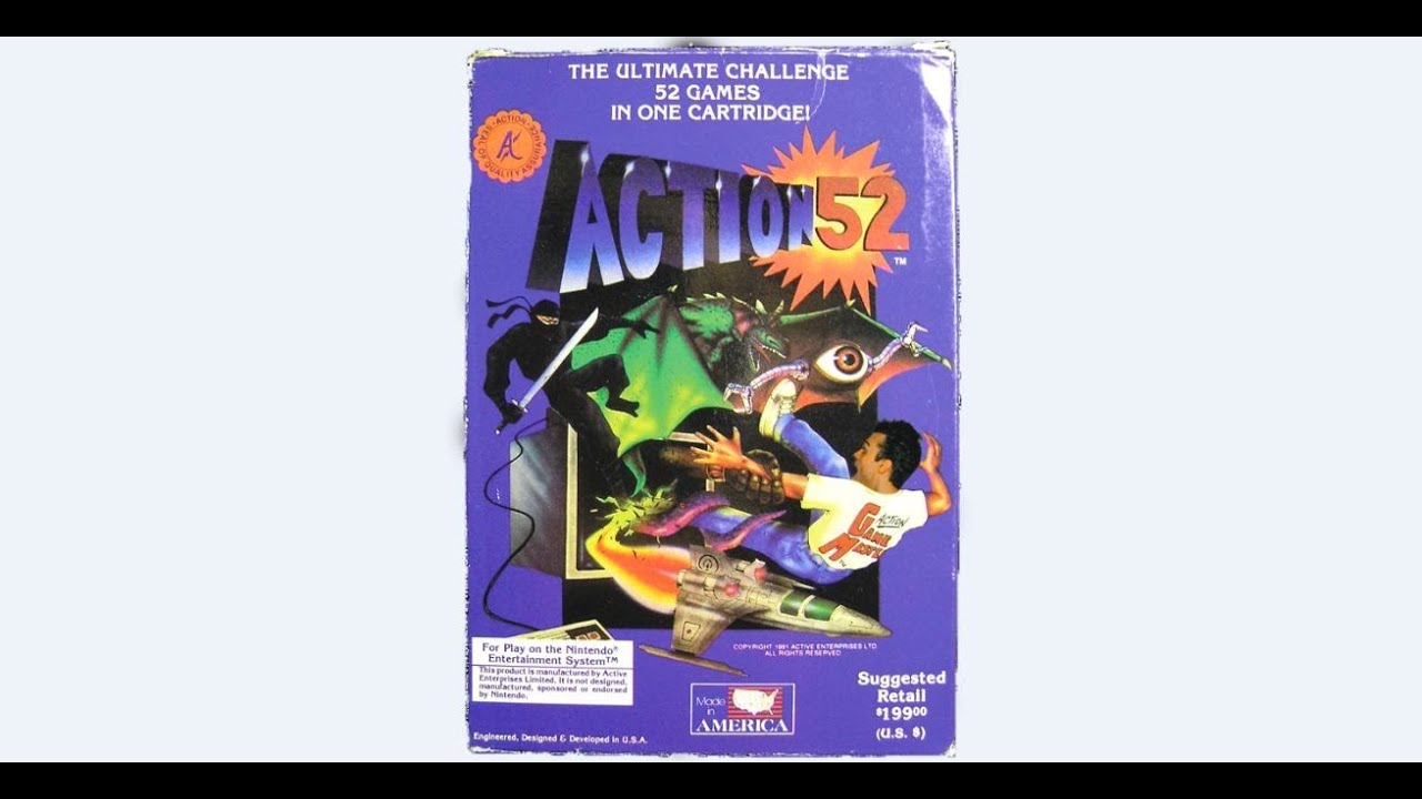 Action 52 (Part 1/4) - Pat the NES Punk