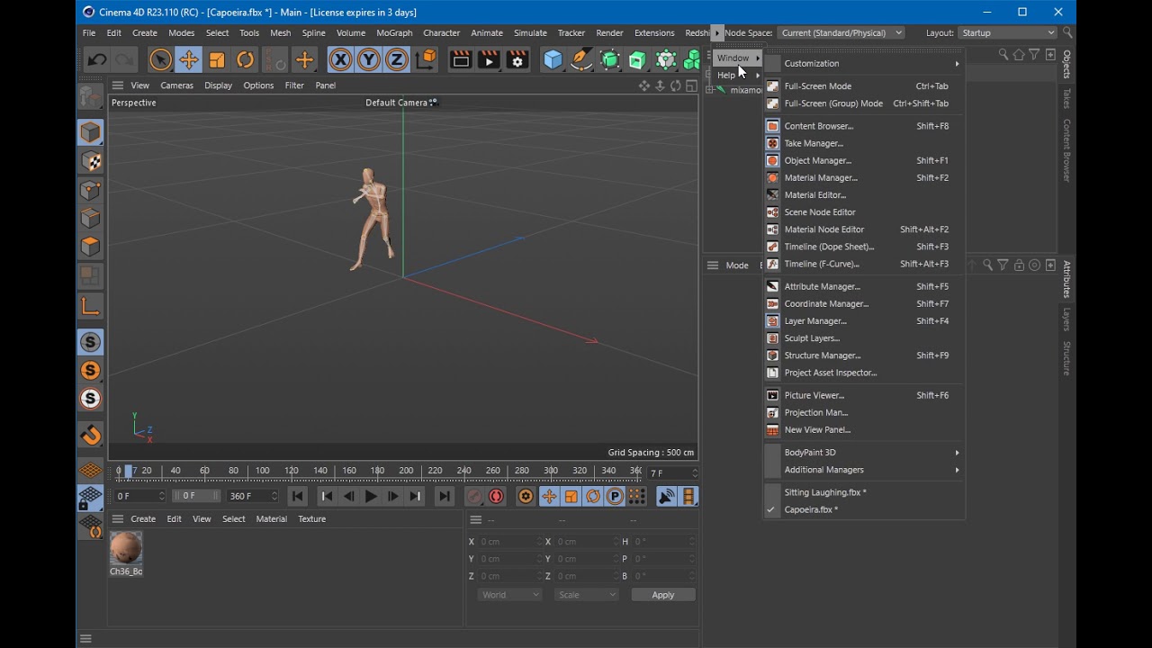 Mixamo to C4D to Spark AR multiple takes tutorial