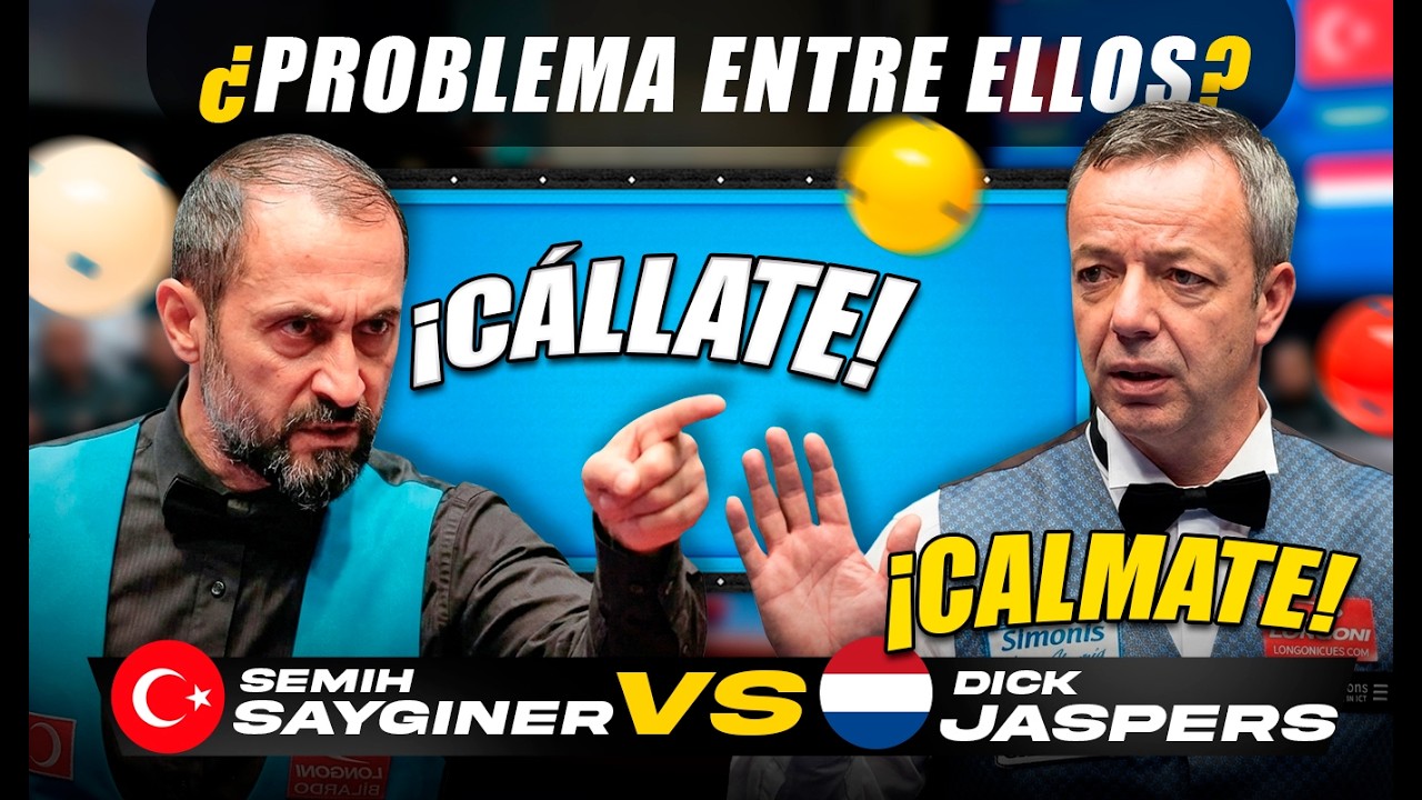 Momento inc&oacute;modo en plena partida 🔥😬 Jaspers vs Sayginer