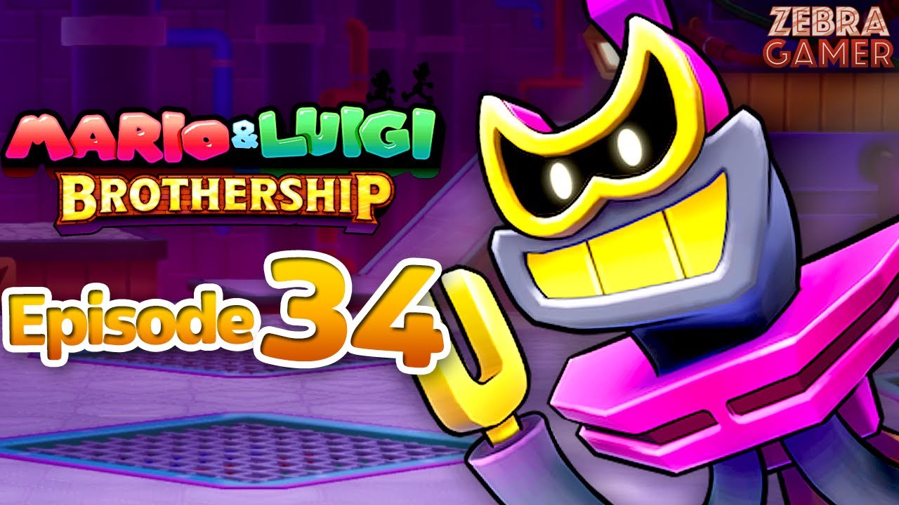 Mario & Luigi Brothership Gameplay Walkthrough Part 34 - Fortress Zokket! Extension Corps. Boss!