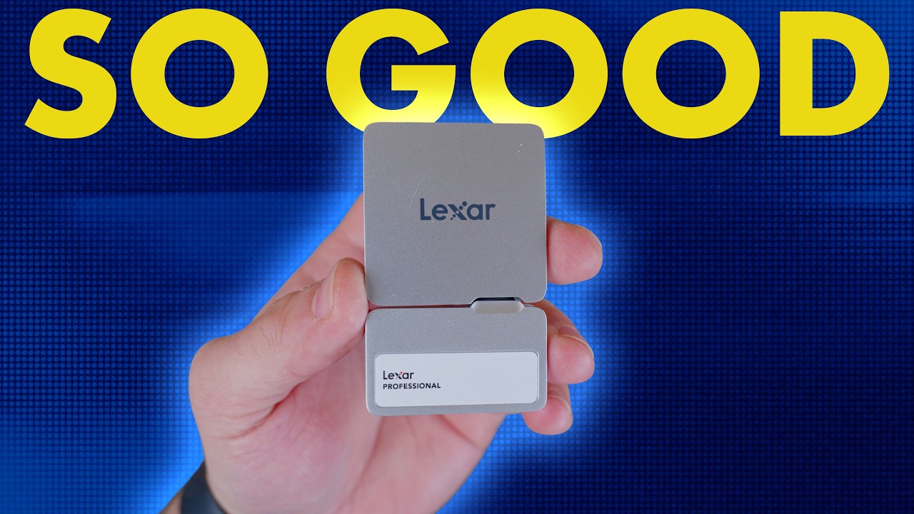Обзор SSD-накопителя Lexar Professional Go: идеальный SSD для видеосъемки на iPhone.