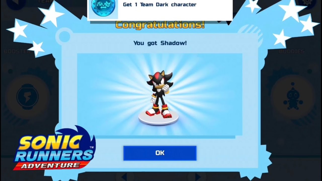 Sonic Runners adventure – Unlocking Shadow! 🖤🔥