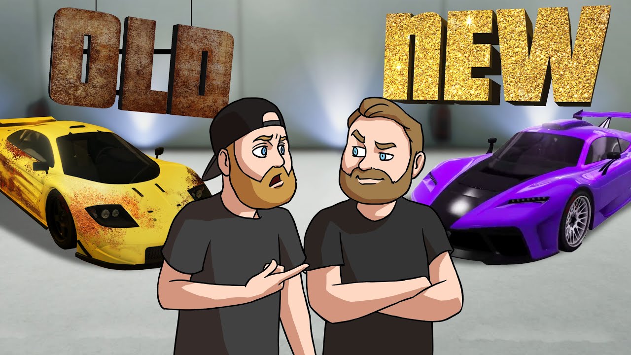 New Vs Old SUPER CARS Challenge! | GTA5