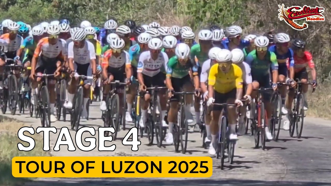 TOUR OF LUZON 2025 STAGE 4 AGOO TO CLARK 160 km