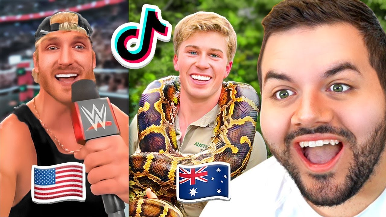 US vs Australia TikToks!
