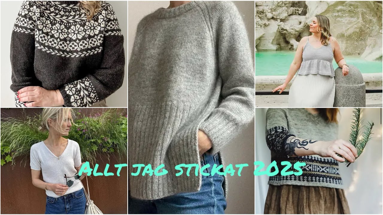 Avsnitt 73: Allt jag stickat under 2025