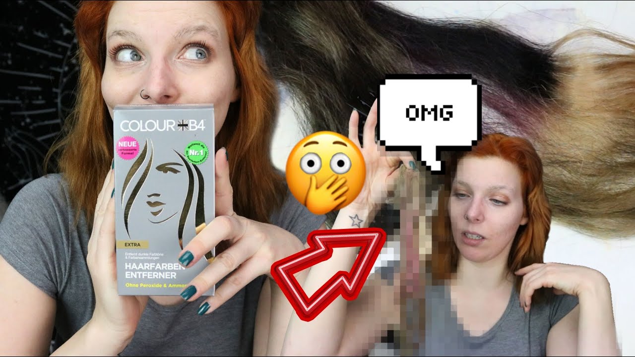 FRISEURIN testet COLOUR B4 bei 6 verschiedenen Farben KRASSES ERGEBNIS
