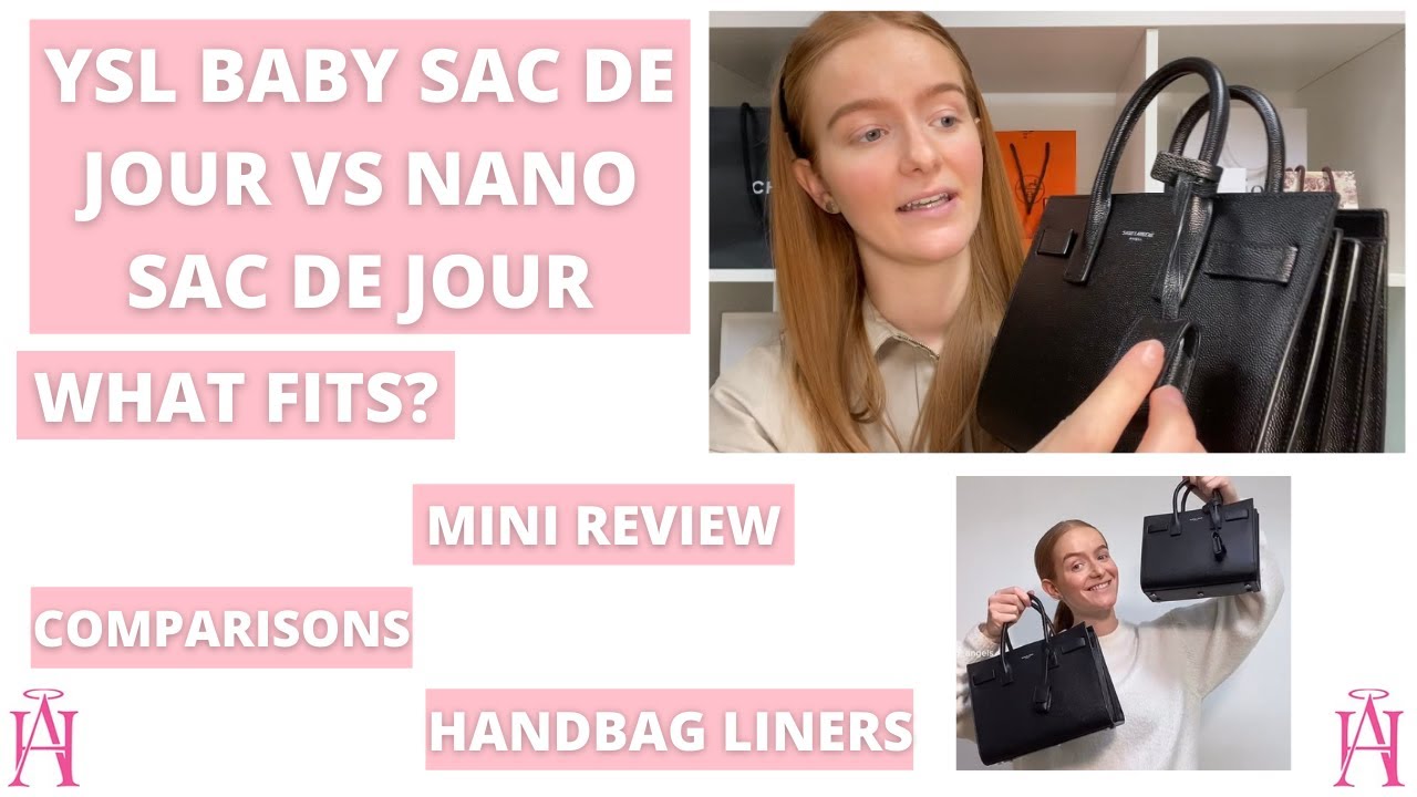 YSL NANO SAC DE JOUR ПРОТИВ THE BABY SAC DE JOUR | Сравнение, что подходит и какие есть вкладыши ...