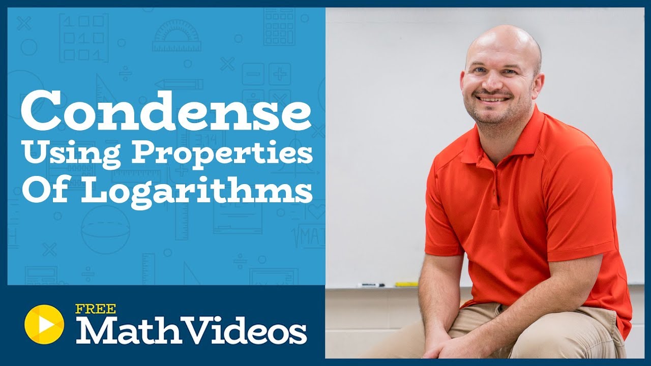 Master Condensing Logarithmic Expressions using the Properties of Logarithms