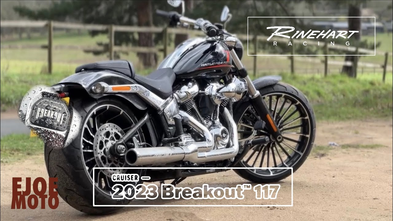 2023 Harley Davidson Breakout | 117ci with a Rinehart Exhaust Test Ride