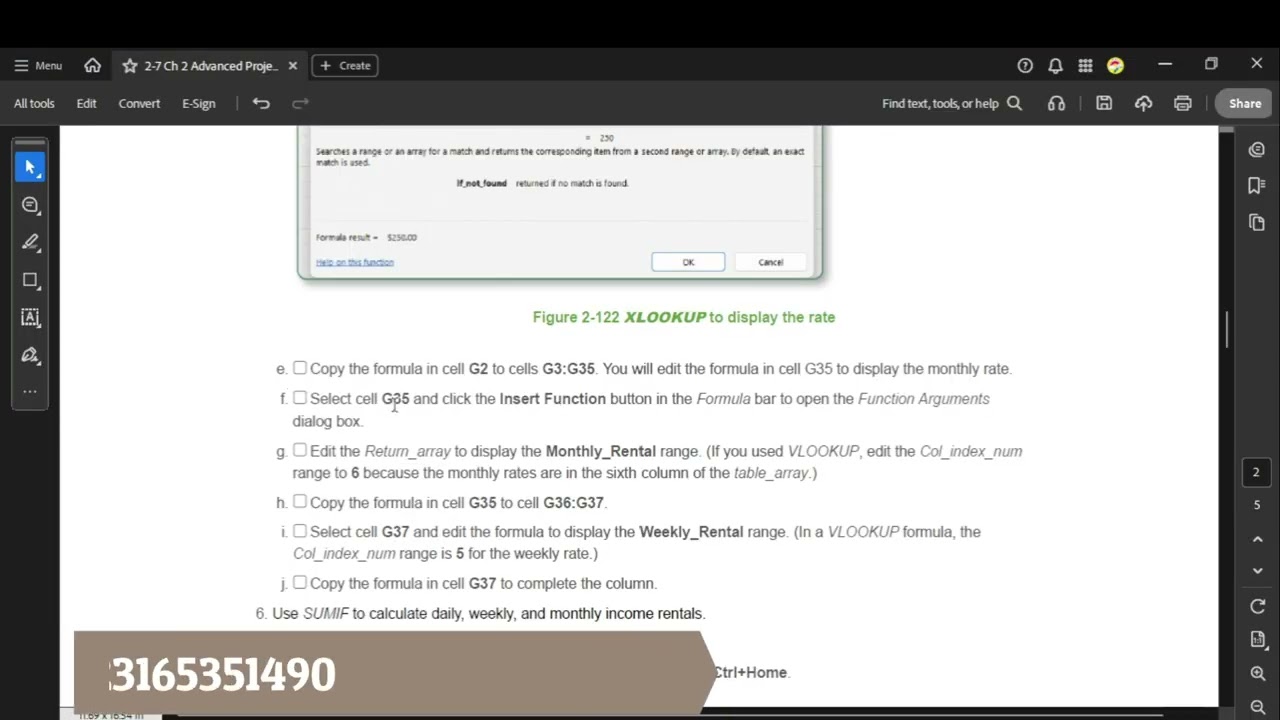 Excel 2021 In Practice Ch 2 Advanced Project 2-7 | Project SIMnet Help Excel 2024 Advanced Project