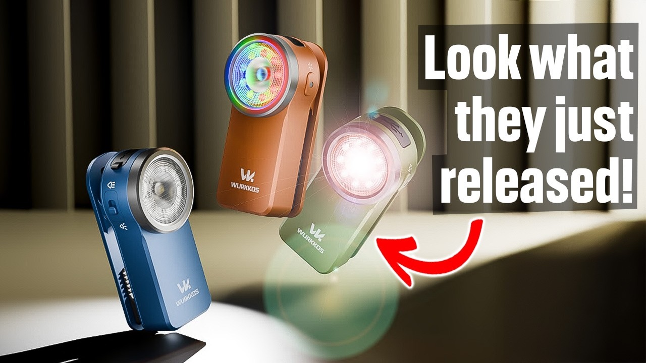 WURKKOS HD03 Review: Tiny EDC Flashlight with Dual Beam (Spot/Flood) & RGB Modes! (680 Lumens)