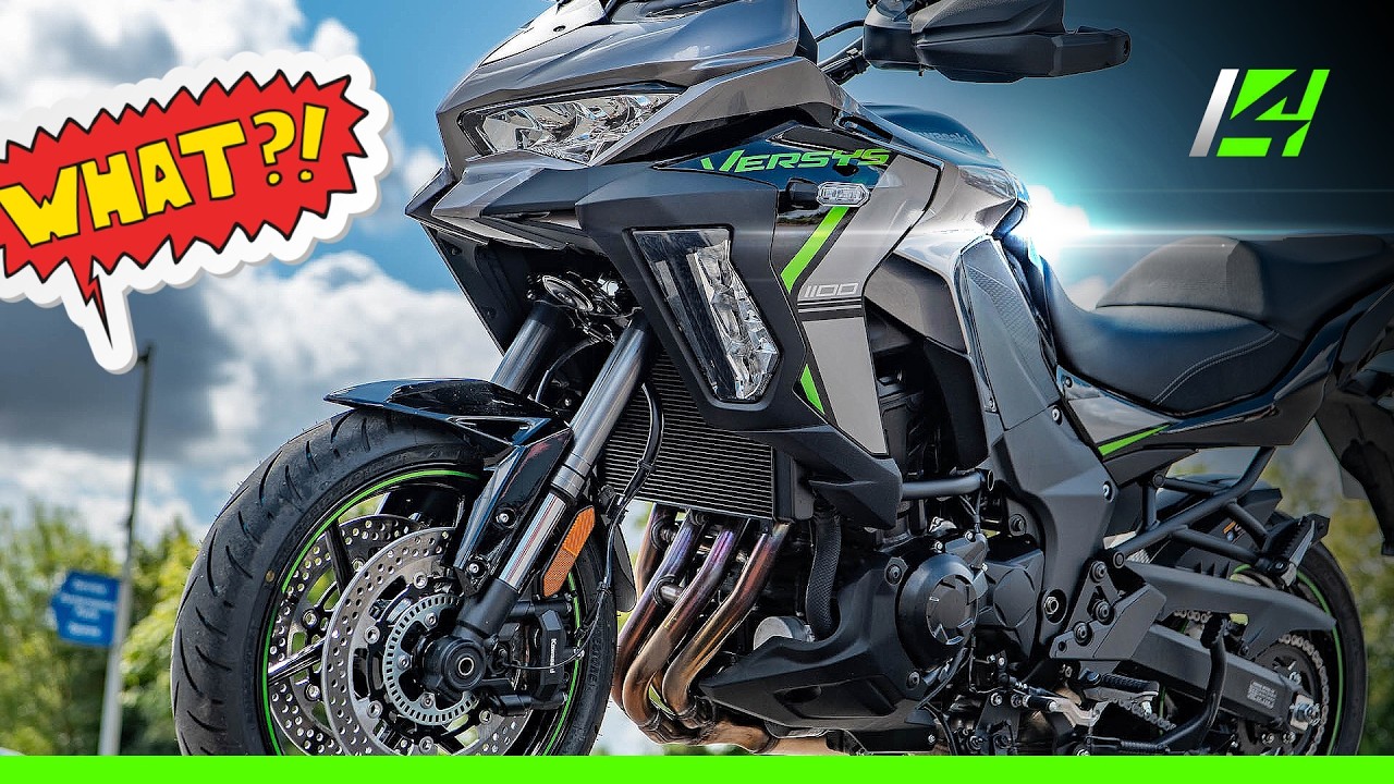 Testing the KAWASAKI VERSYS 1100 as a 2M tall BEGINNER rider