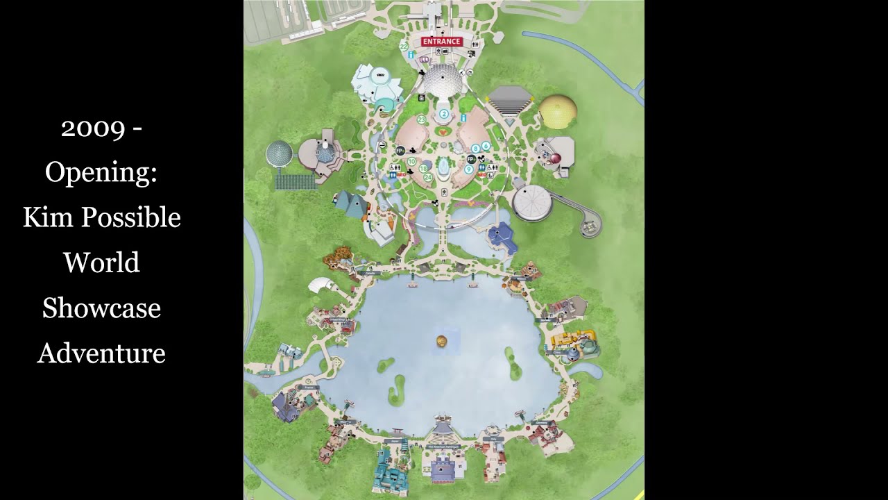Epcot's 40 Year Evolution (1982-2022)