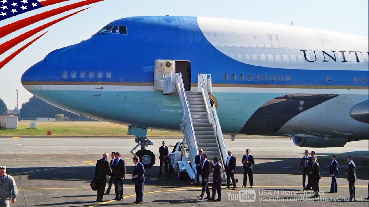 【トランプ大統領が離日】エアフォースワン搭乗から離陸までノーカット (2017/11/07)