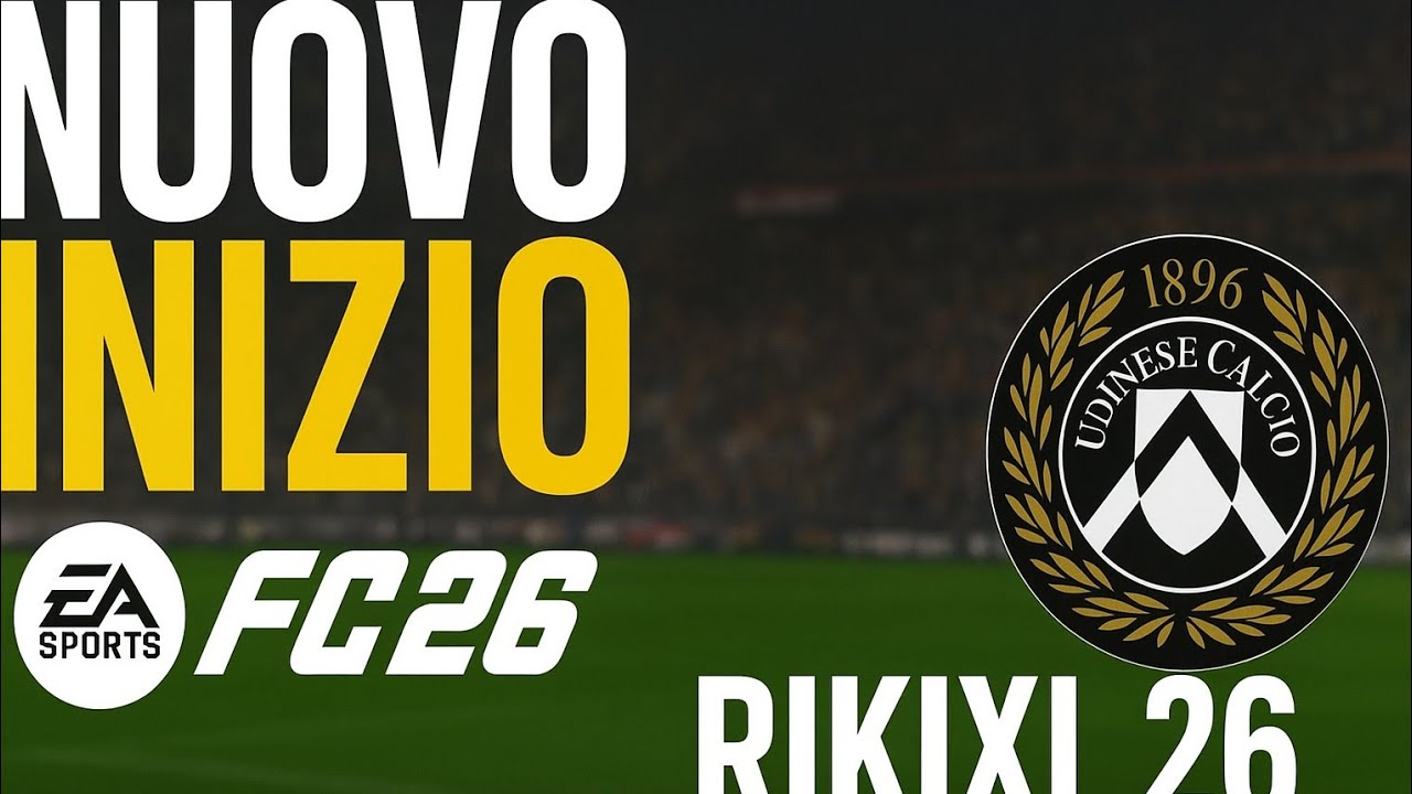 UN NUOVO INIZIO A UDINE!!!! FC 26 CARRIERA ALLENATORE #1