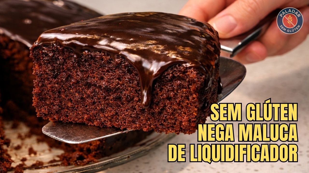 A Melhor Nega Maluca Sem Glúten (ninguém acredita que é)