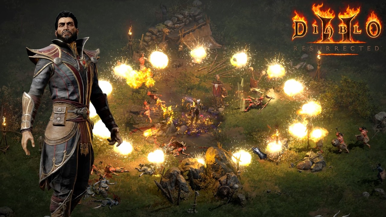 Trying the Warlock in Diablo 2 Resurrected