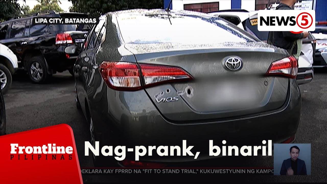 Lalaking napikon sa doorbell prank, binaril ang kotse ng mga nang-trip | Frontline Pilipinas