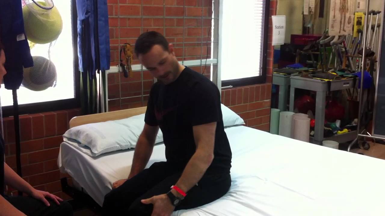 wheelchair to bed transfer.MOV