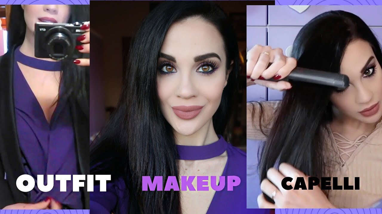 MI PREPARO CON VOI: MAKEUP, CAPELLI, OUTFIT❤️COLLOQUIO DI LAVORO!