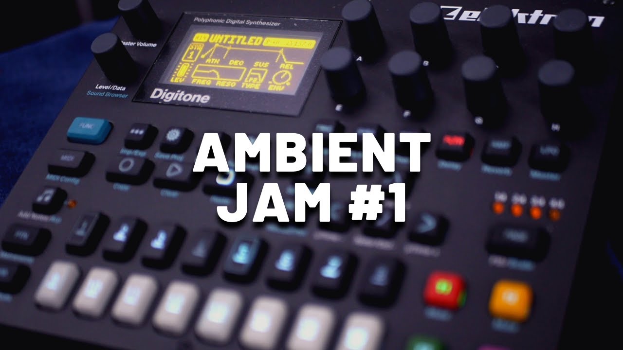 Elektron Digitone &ndash; Ambient FM Synthesis Jam | Electronic Music Demo