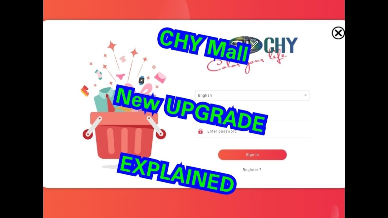 CHY Mall UPGRADE EXPLIANED (All You Need To Know About The LOAN and  UPGRADE)