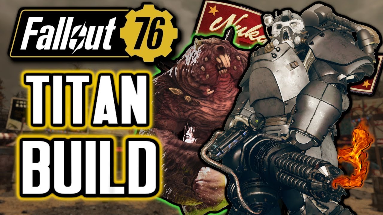 Fallout 76 Bloodied Heavy Gunner Titan Killer Build Guide