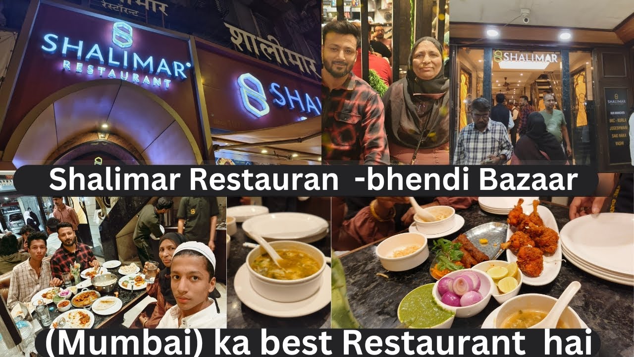 SHALIMAR RESTAURANT🍲_BHENDI BAZAAR Dongri (MUMBAI) KA BEST 👍RESTAURANT HAI #dongri #mumbaivlog